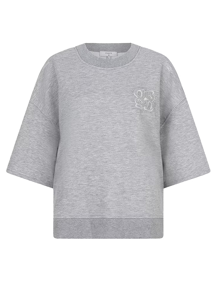 Dante 6 Rogue Monogram Sweater – Grijs-60% katoen, 40% polyester-DAMES TRUIEN & VESTEN-Grijs