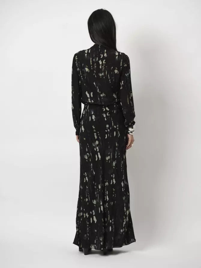 Dante 6 rok CRISTOPHER-100% viscose-DAMES ROKKEN-Zwart