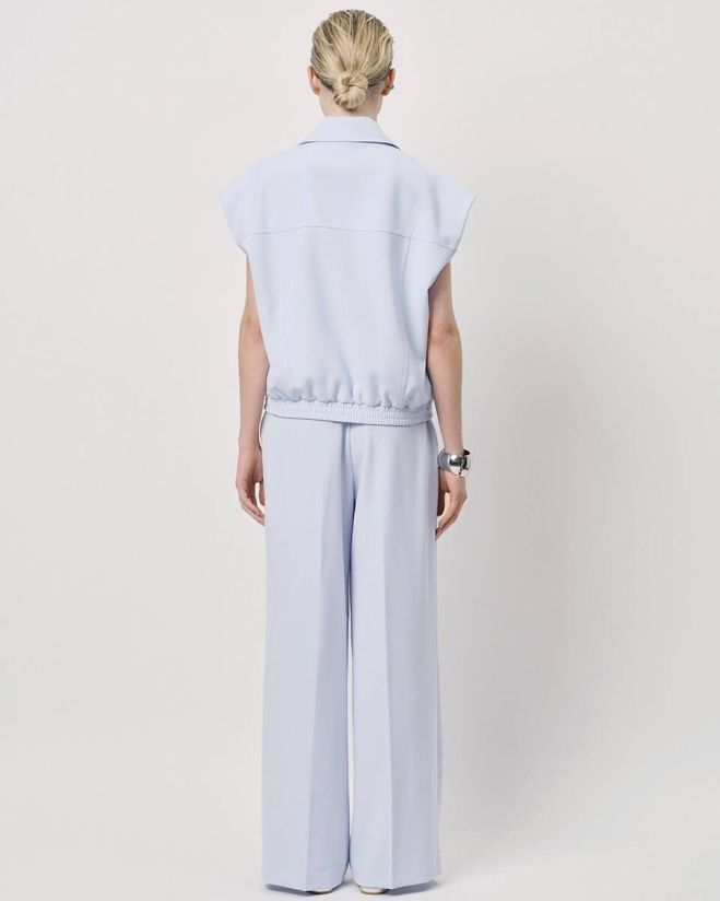 Dante 6 ROWEN bombergilet-92% polyester, 8% elasthaan-DAMES BLAZERS & GILETS-Blauw