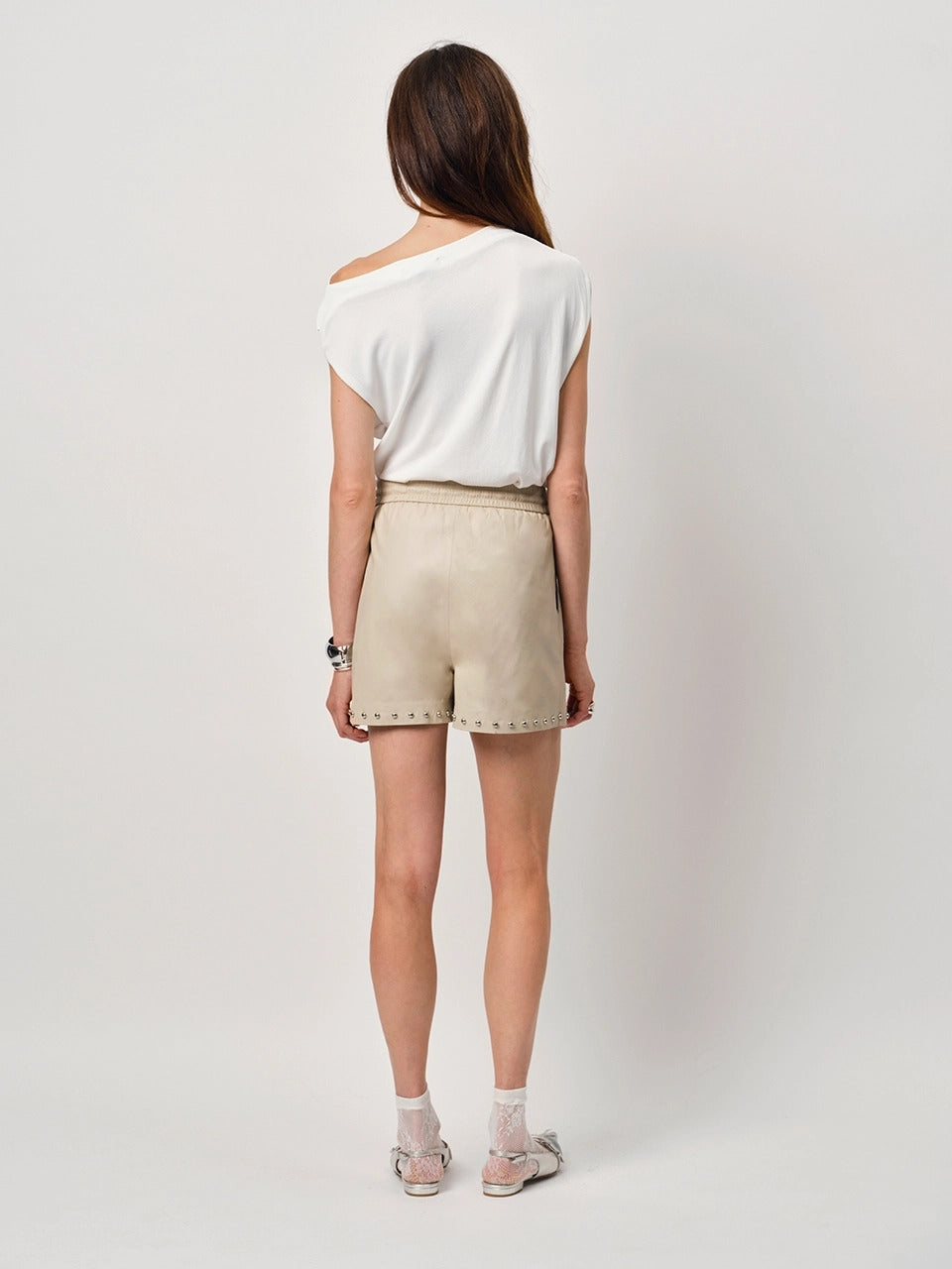 Dante 6 Soroko Top-65% viskose, 35% polyamide-DAMES TOPS & BLOUSES-Wit