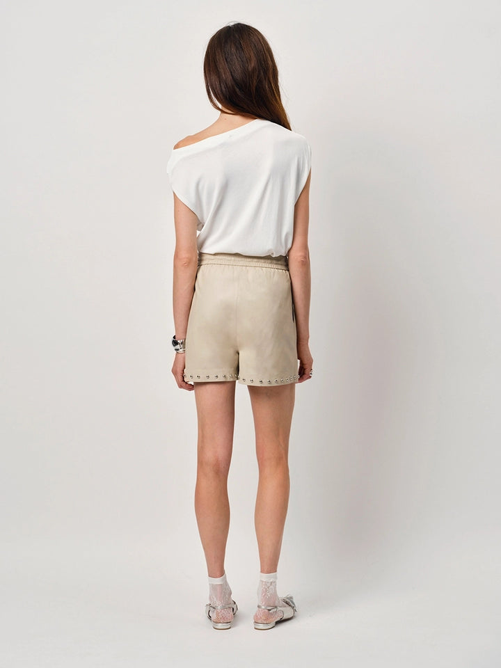 Dante 6 Soroko Top-65% viskose, 35% polyamide-DAMES TOPS & BLOUSES-Wit