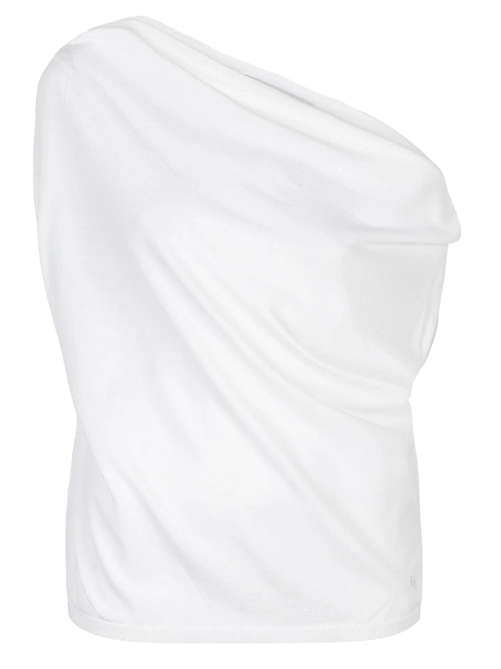 Dante 6 Soroko Top-65% viskose, 35% polyamide-DAMES TOPS & BLOUSES-Wit