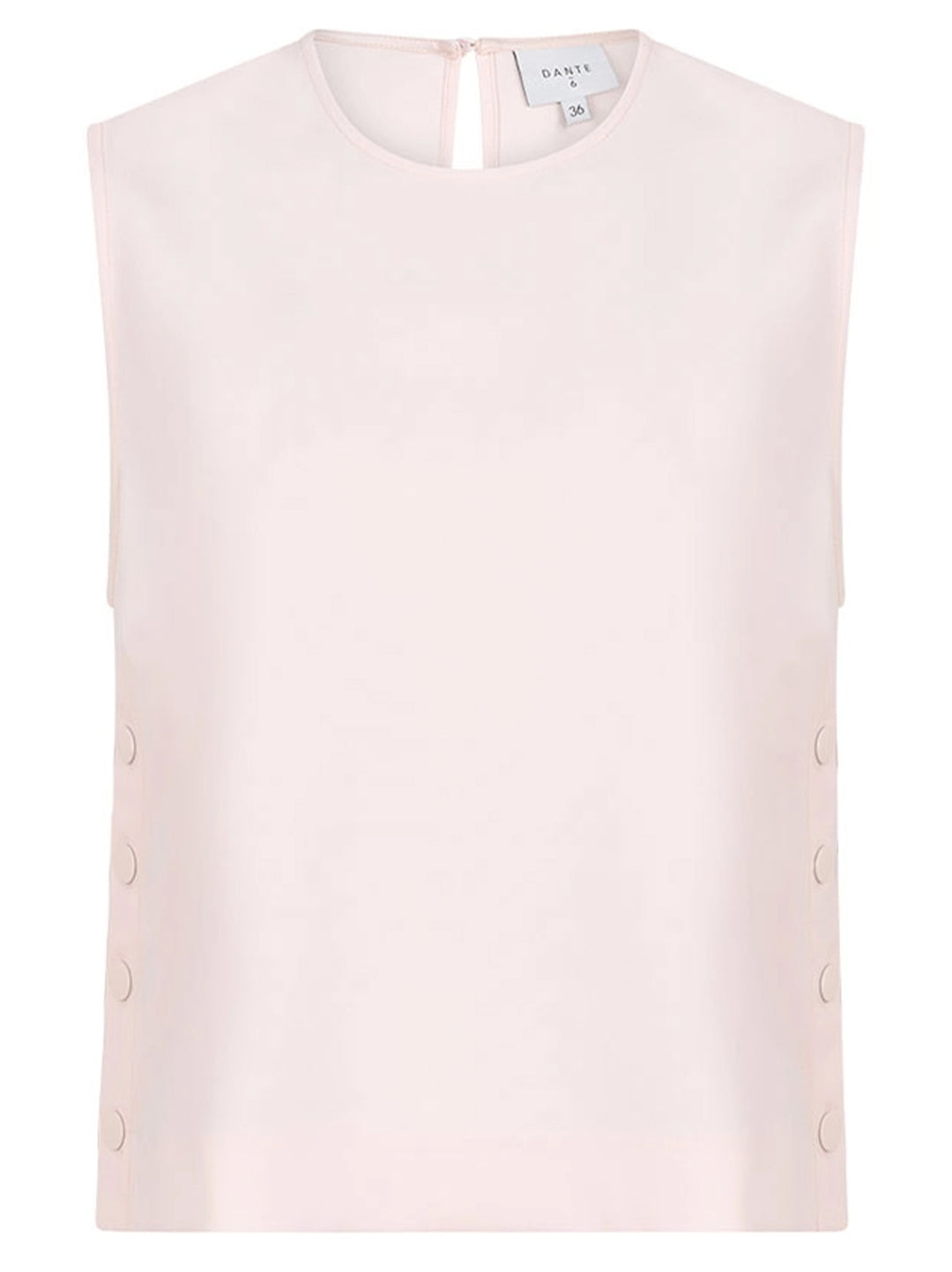 Dante 6 Talya Top – Zachtroze-92% polyester, 8% elasthaan-DAMES TOPS & BLOUSES-Roze