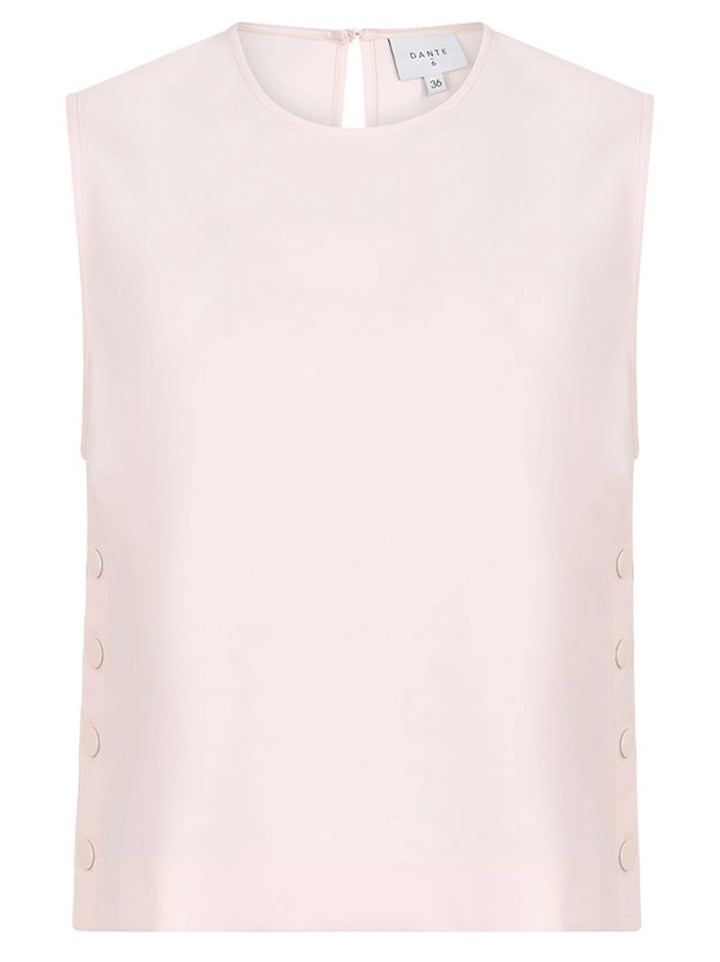 Dante 6 Talya Top – Zachtroze-92% polyester, 8% elasthaan-DAMES TOPS & BLOUSES-Roze