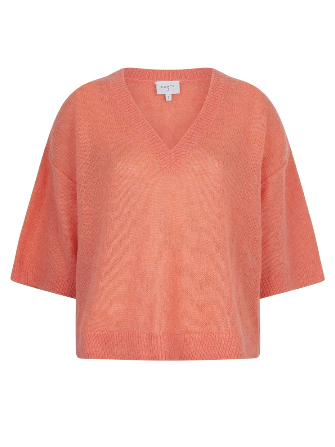 Dante 6 Tayla Trui – Oranje-41% polyamide, 38% alpaca wol, 21% wol-DAMES TRUIEN & VESTEN-Oranje