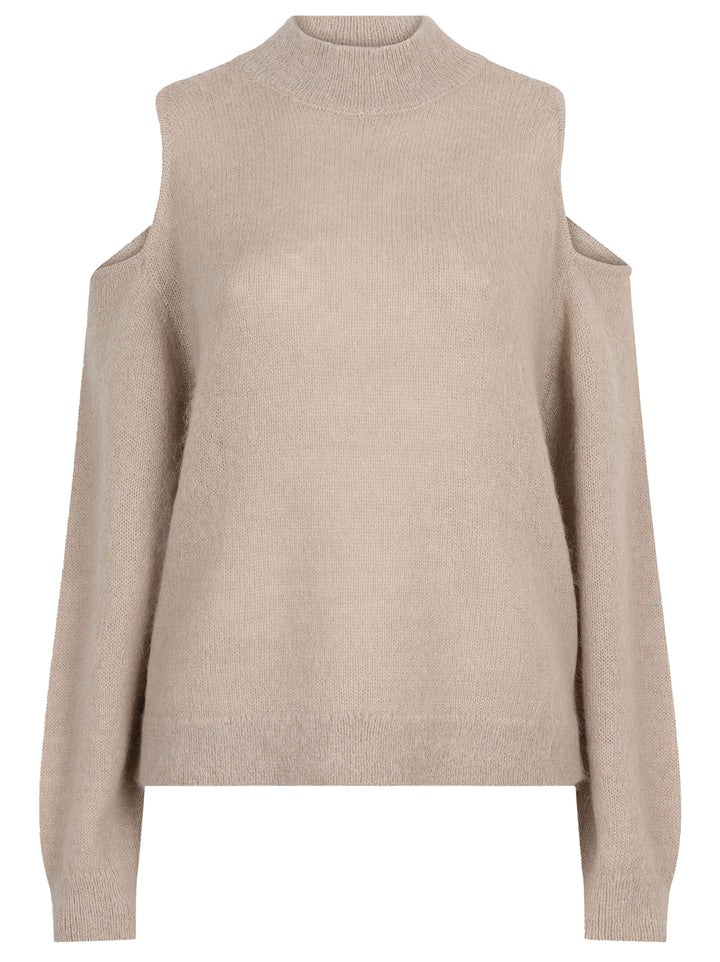 Dante 6 trui AVIEL-41% alpaca, 37% polyamide, 22% wol-DAMES TRUIEN & VESTEN-Bruin