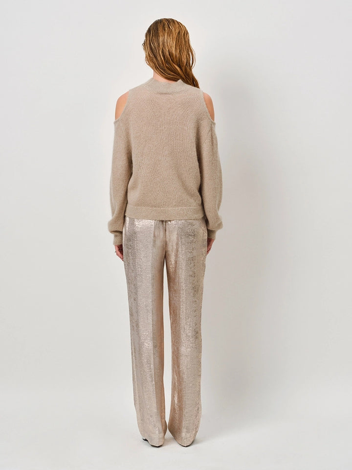 Dante 6 trui AVIEL-41% alpaca, 37% polyamide, 22% wol-DAMES TRUIEN & VESTEN-Bruin