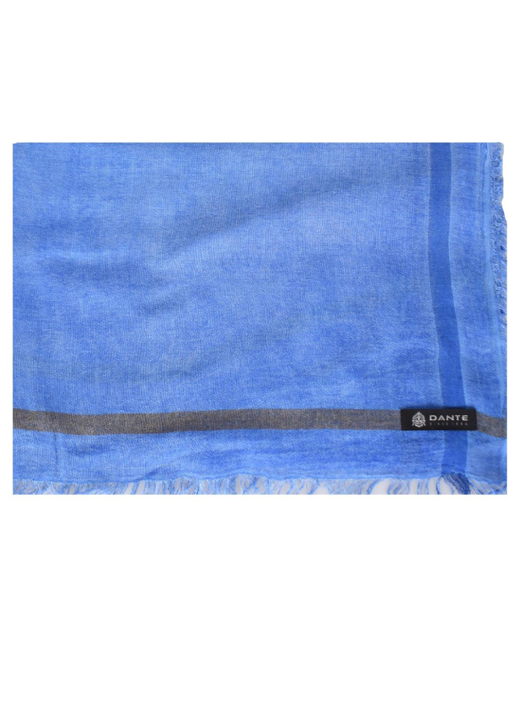 Dante shawl-100% viskose-HEREN ACCESSOIRES-Blauw