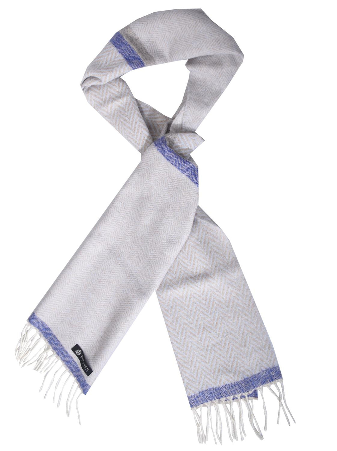 Dante shawl-90% katoen,10% wol-HEREN ACCESSOIRES-Grijs