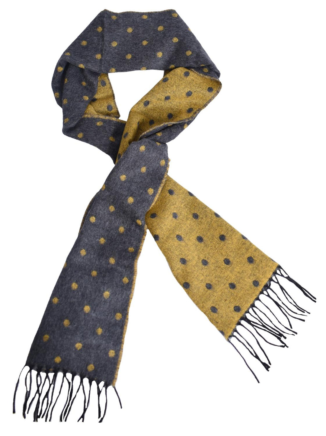 Dante sjaal-90% katoen,10% wol-HEREN ACCESSOIRES-Grijs