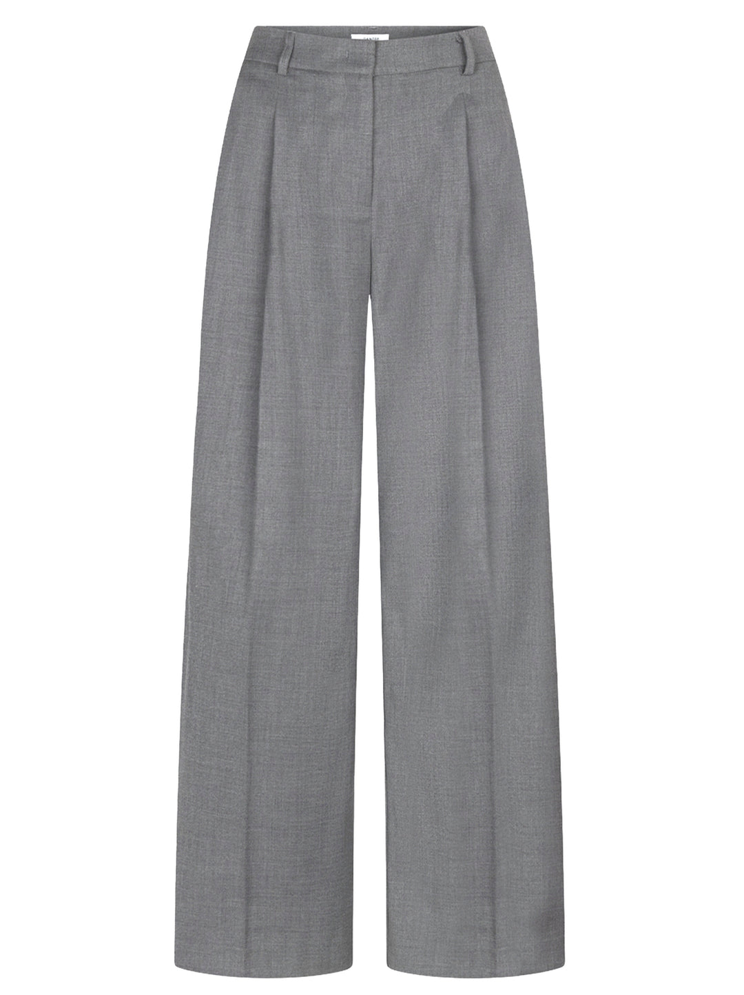 Dante6 Biaxa Pantalon – Grijs-80% polyester, 18% viscose, 2% elastaan-DAMES BROEKEN-Grijs