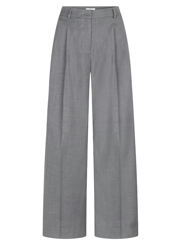 Dante6 Biaxa Pantalon – Grijs-80% polyester, 18% viscose, 2% elastaan-DAMES BROEKEN-Grijs