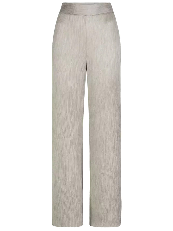 Dante6 Chazelle pleated pants-51% recycled polyester, 49% polyester-DAMES BROEKEN-Groen