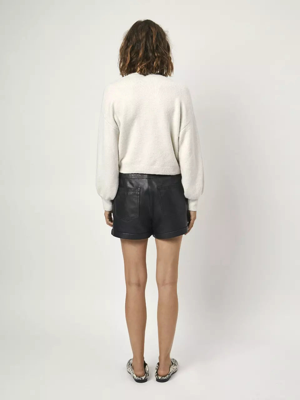 DANTE6 EILEEN vest-55% katoen, 33% polyamide, 10% merinowol, 2% elastaan-DAMES TRUIEN & VESTEN-Beige