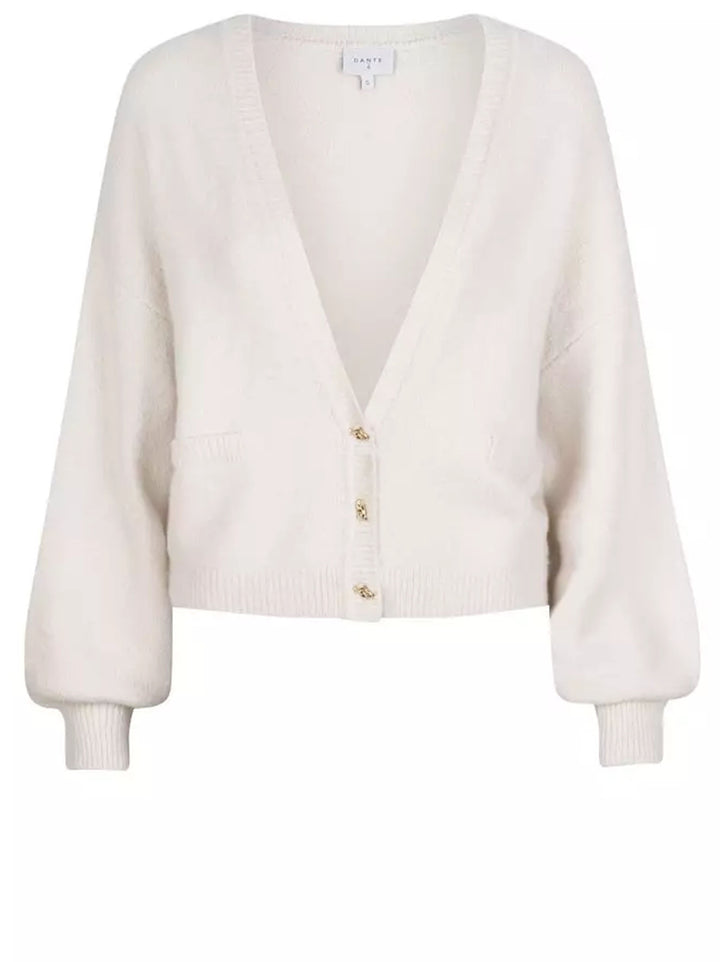 DANTE6 EILEEN vest-55% katoen, 33% polyamide, 10% merinowol, 2% elastaan-DAMES TRUIEN & VESTEN-Beige