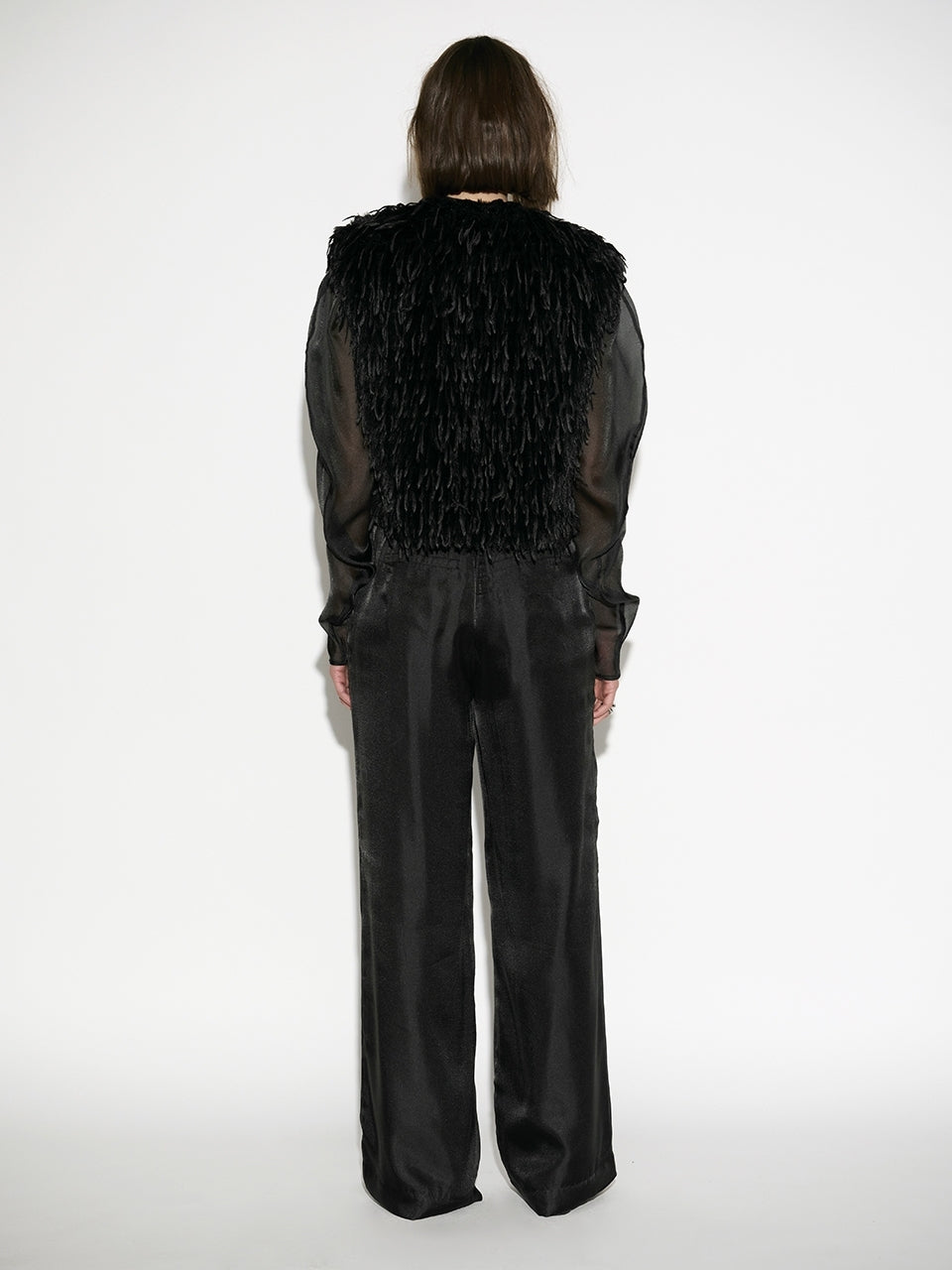 Dante6 Frisson – Zwart Gilet-100% polyester-DAMES TRUIEN & VESTEN-Zwart