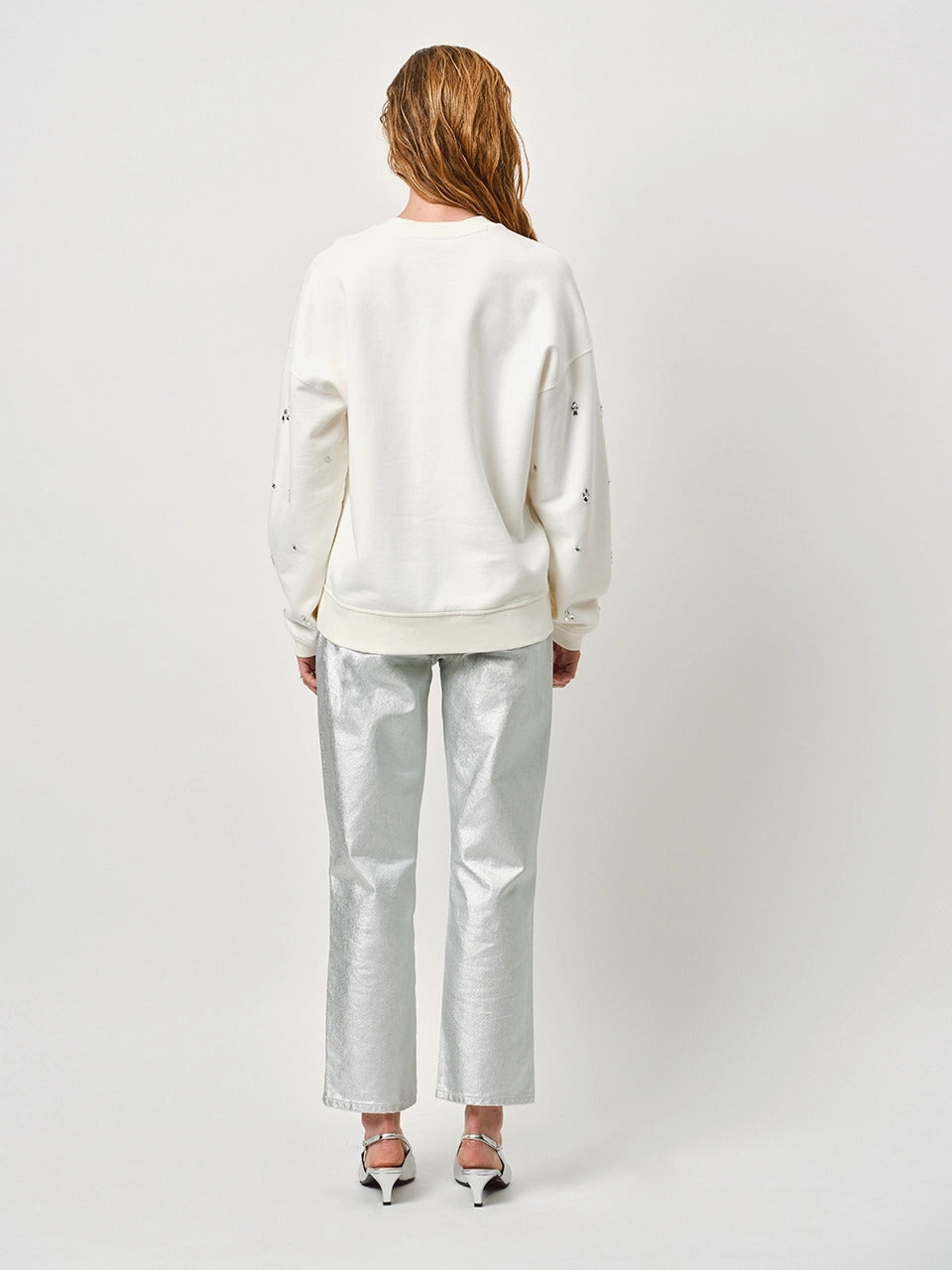 Dante6-Jexar embellished sweater -100% katoen-DAMES TRUIEN & VESTEN-Room