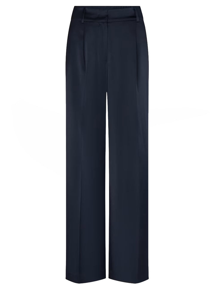 Dante6 Jules Satijnen Pantalon – Blauw-100% polyester-DAMES BROEKEN-Blauw