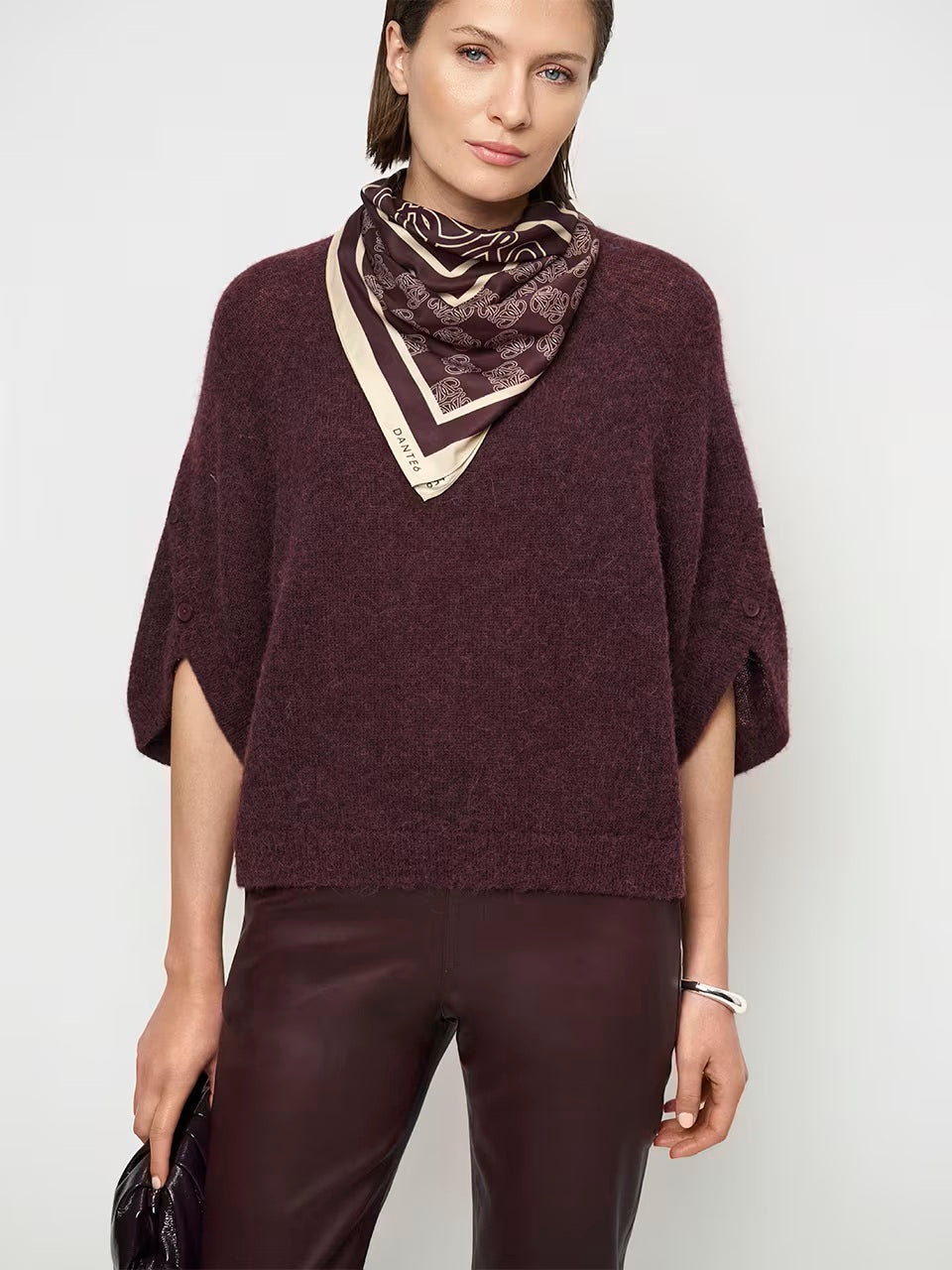 Dante6 Lova Leren Broek – Paars-100% leer-DAMES BROEKEN-Paars