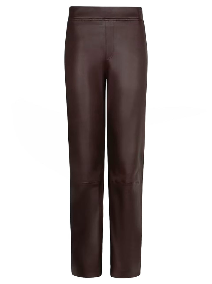 Dante6 Lova Leren Broek – Paars-100% leer-DAMES BROEKEN-Paars