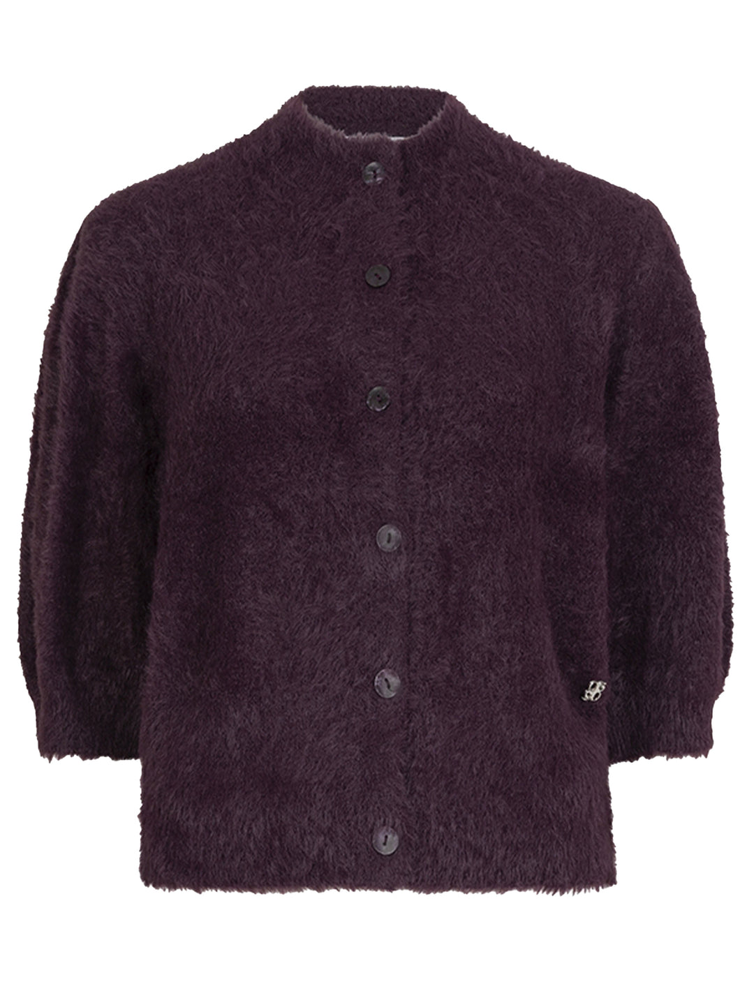 Dante6-Meganne fuzzy vest-100% polyamide-DAMES TRUIEN & VESTEN-Paars