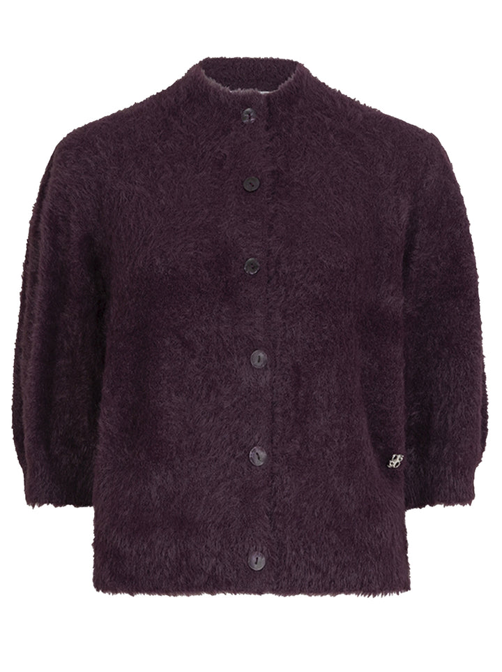 Dante6-Meganne fuzzy vest-100% polyamide-DAMES TRUIEN & VESTEN-Paars