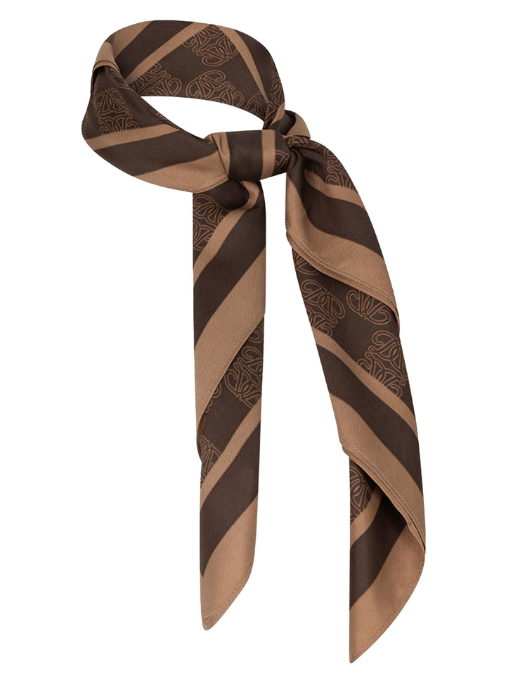 Dante6 Monogram Sjaal – Paars-100% polyester-DAMES ACCESSOIRES-Paars