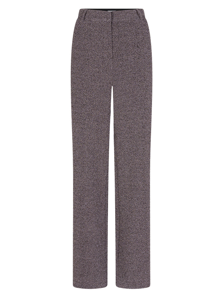 Dante6 Noemia – Lurex Broek-68% polyamide, 27% polyester, 5% elastaan-DAMES BROEKEN-Rood