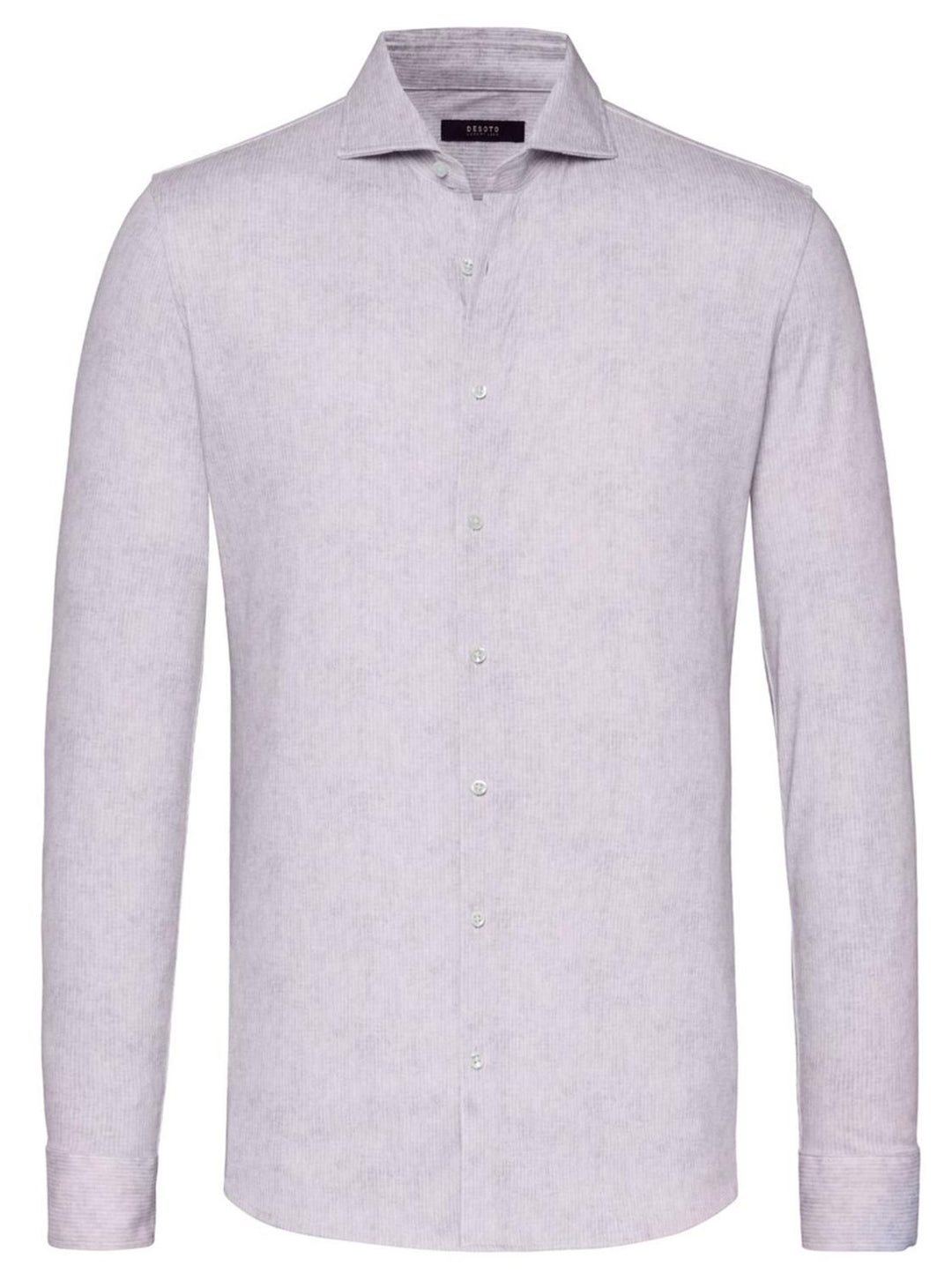 DESOTO shirt LUXURY line slim-100% katoen-HEREN SHIRTS-Roze