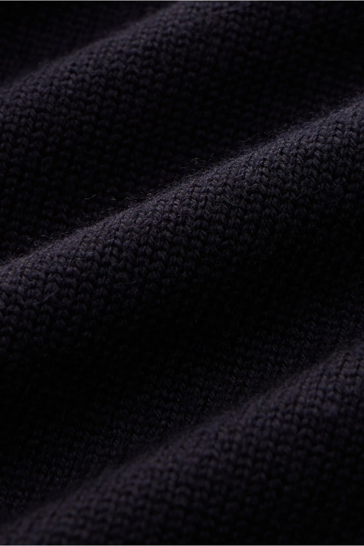 Drumohr coltrui-100% wol-HEREN TRUIEN & VESTEN-Blauw