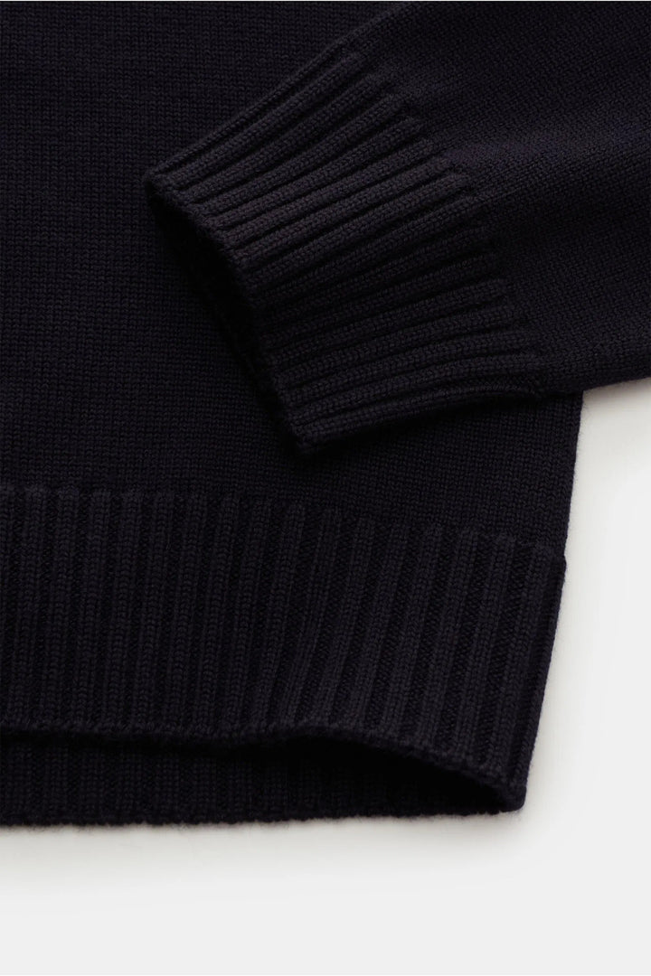 Drumohr coltrui-100% wol-HEREN TRUIEN & VESTEN-Blauw