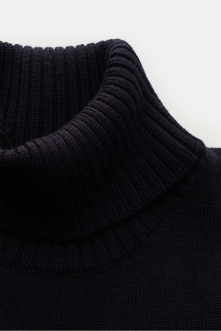 Drumohr coltrui-100% wol-HEREN TRUIEN & VESTEN-Blauw