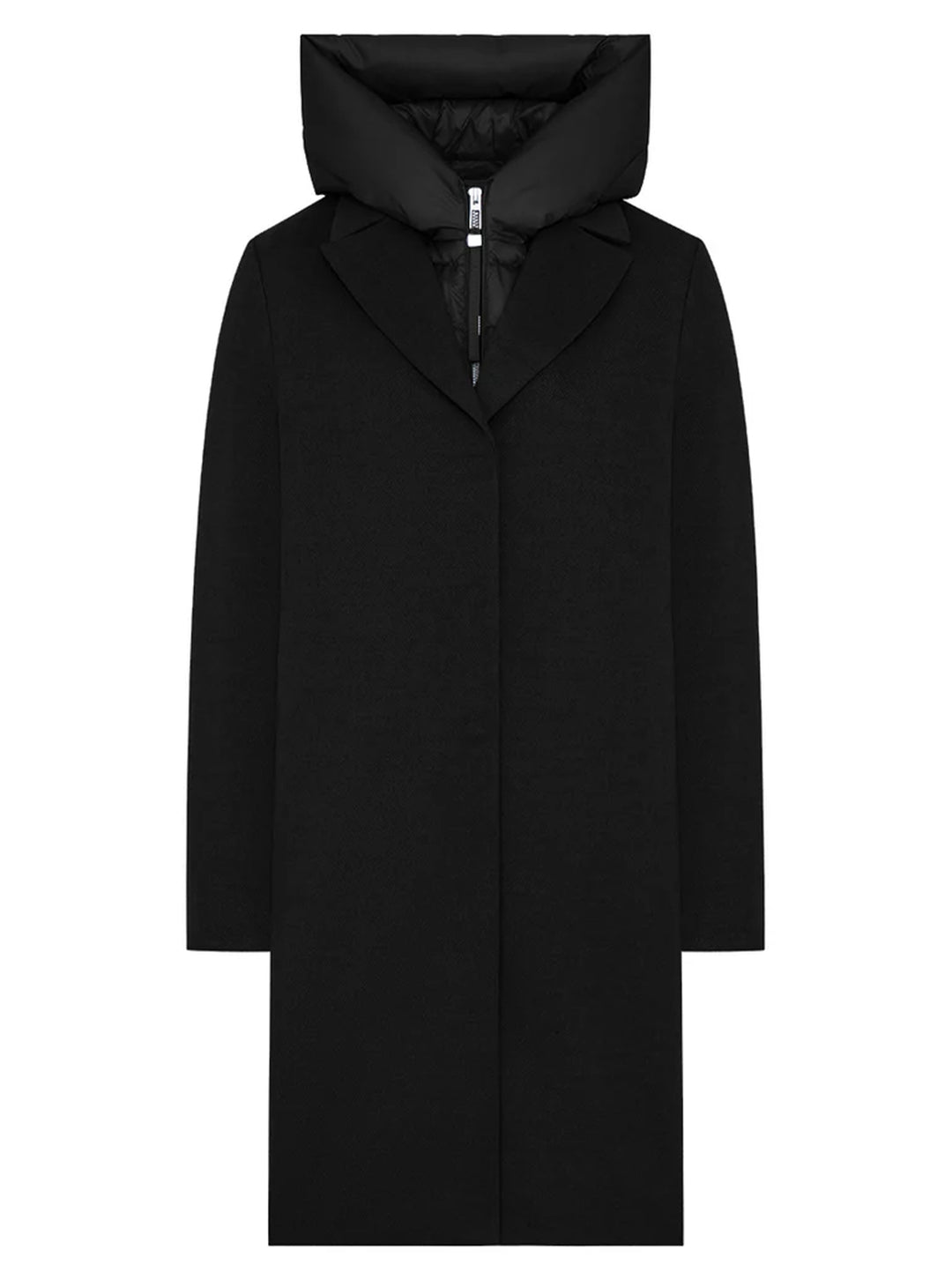 Duno – Artemide Prato Wollen Jas Zwart-DAMES JASSEN & JACKS-Zwart