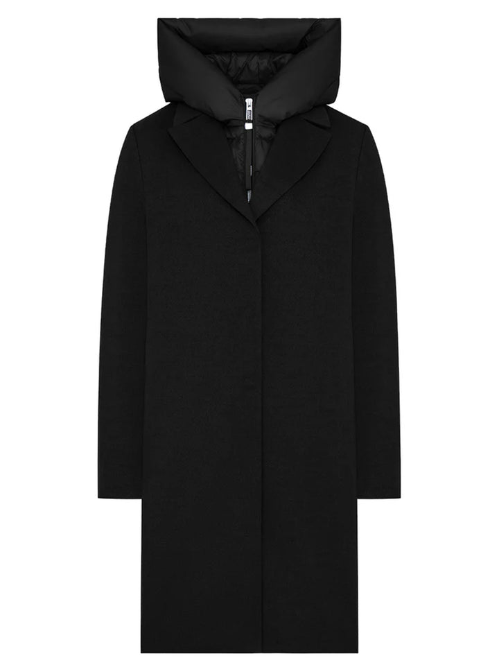 Duno – Artemide Prato Wollen Jas Zwart-DAMES JASSEN & JACKS-Zwart