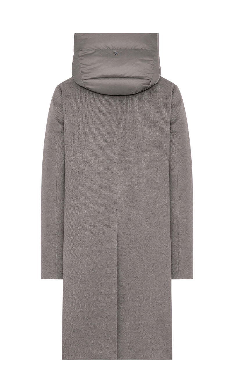 Duno Artemide Wollen Jas – Beige-42% wol, 40% viscose, 18% polyester-DAMES JASSEN & JACKS-Beige