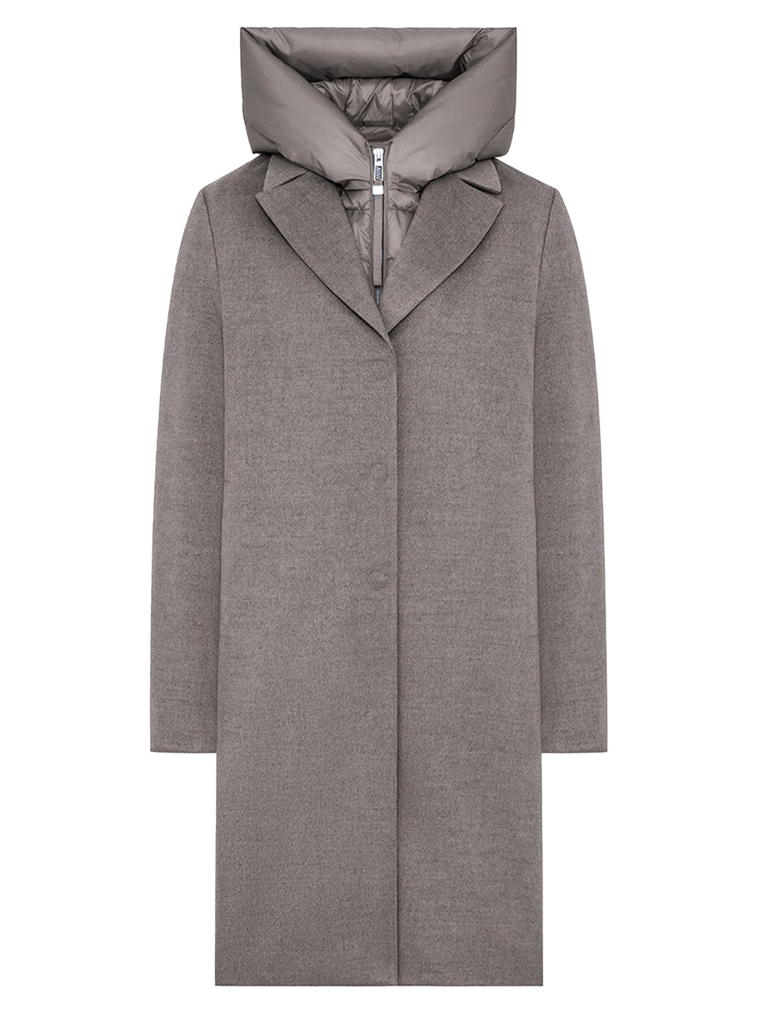 Duno Artemide Wollen Jas – Beige-42% wol, 40% viscose, 18% polyester-DAMES JASSEN & JACKS-Beige