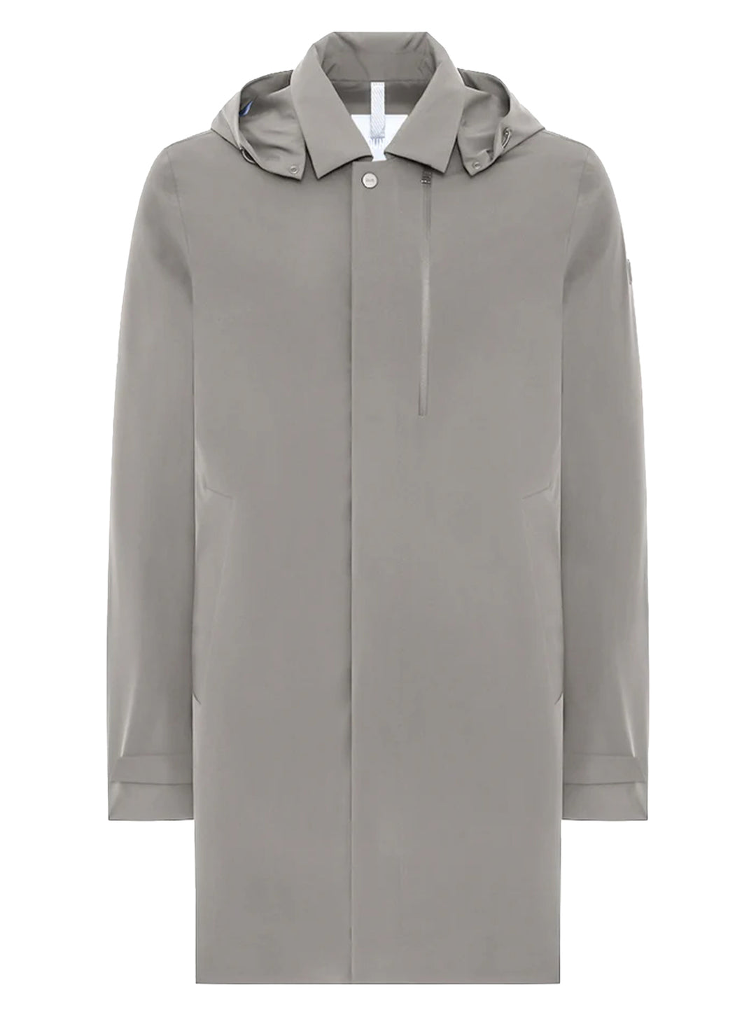 DUNO coat STORM taupe grey-86% Polyamide<br />14% Elastane-HEREN JASSEN & JACKS-Grijs
