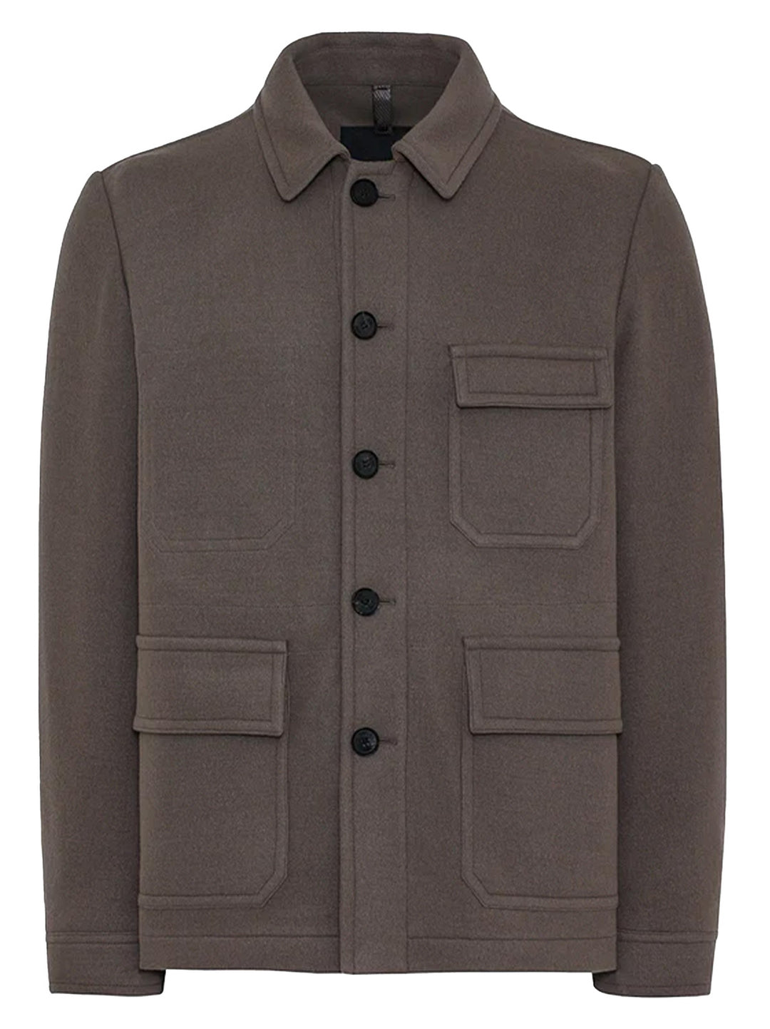 Duno Gerrit Wollen Jack – Beige-68% wol, 27% polyamide, 5% cashmere-HEREN JASSEN & JACKS-Beige