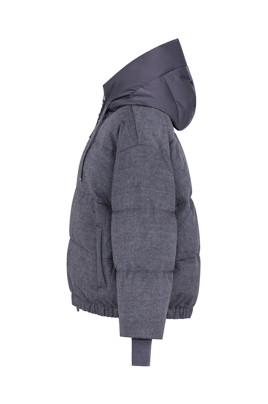 Duno Heka Jack – Grijs-42% wol, 40% viscose, 18% polyester-DAMES JASSEN & JACKS-Grijs