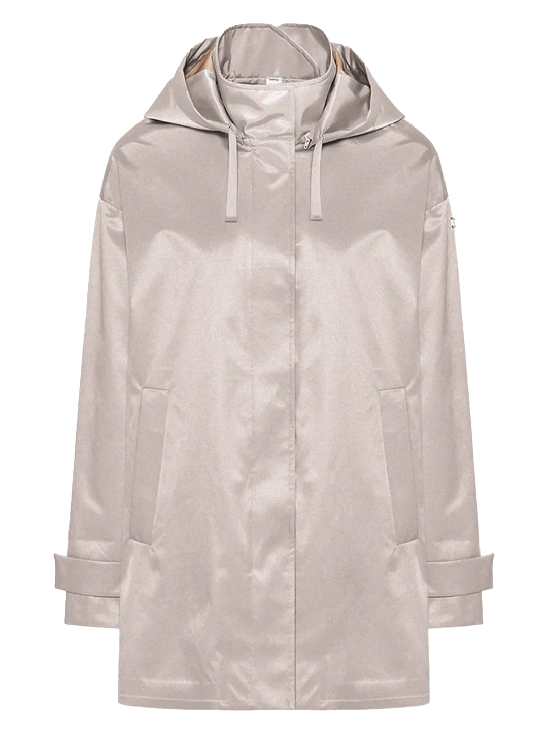 DUNO korte parka KAYLE-60% Katoen<br />40% Polyester-DAMES JASSEN & JACKS-Beige