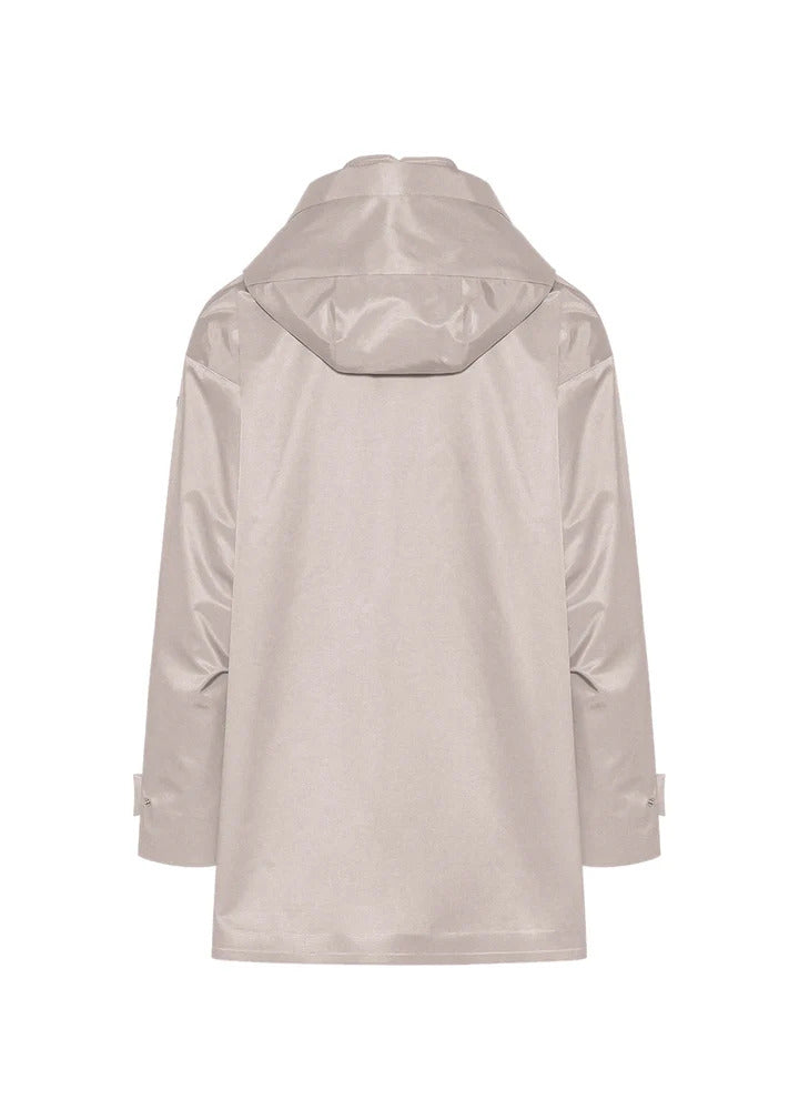 DUNO korte parka KAYLE-60% Katoen<br />40% Polyester-DAMES JASSEN & JACKS-Beige