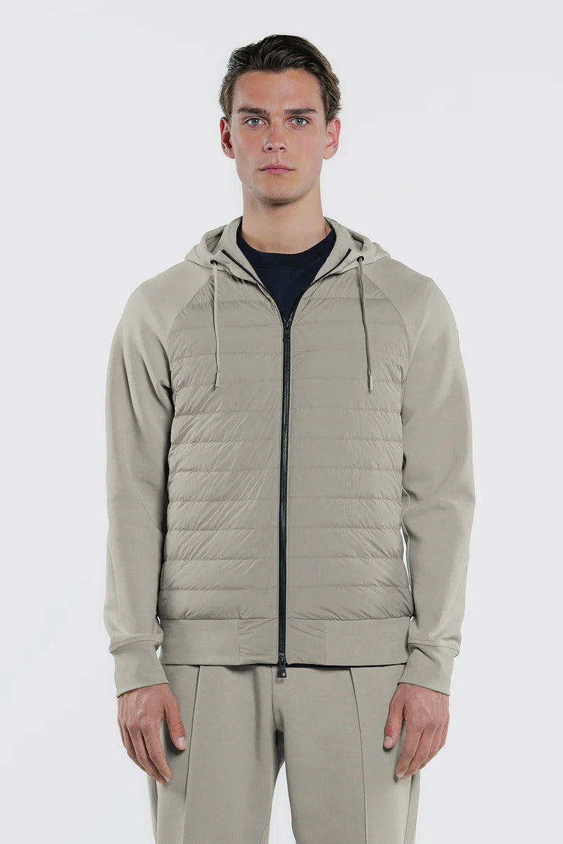 Duno Strato Thiene Mirto jack – Groen-74% katoen, 20% polyester, 6% elastaan-HEREN JASSEN & JACKS-Groen