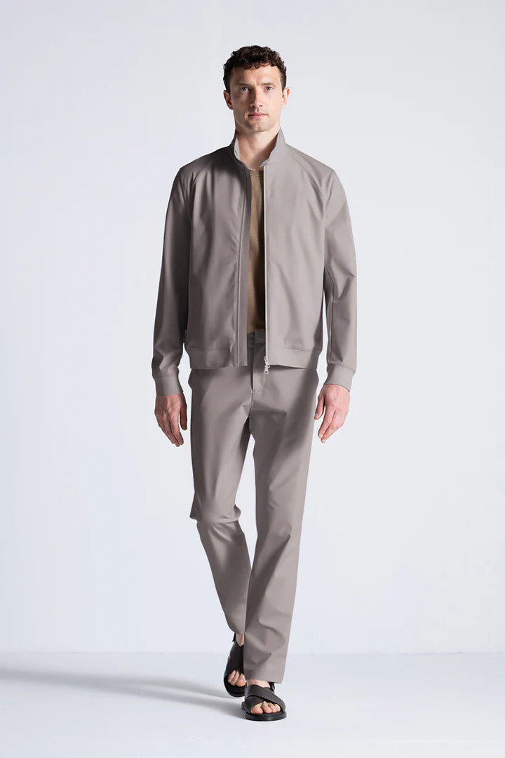 DUNO technisch jack MITHOS-83% Polyamide<br />17% Spandex-HEREN JASSEN & JACKS-Beige