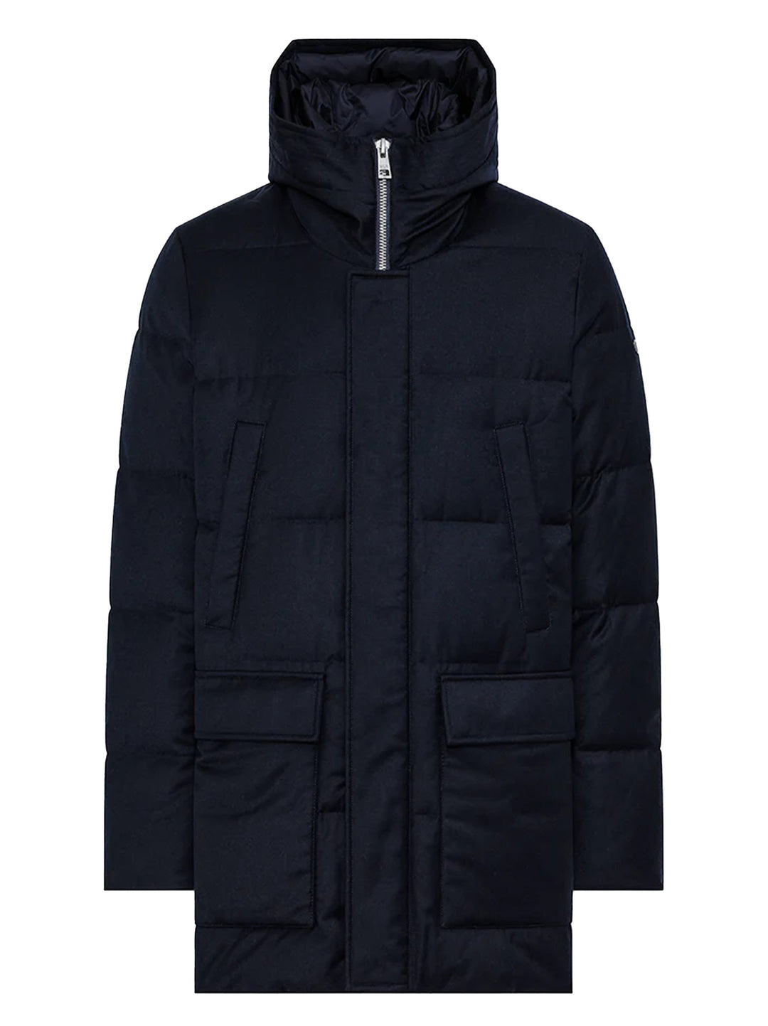 Duno Wollen Jas Donbart Bolzano – Blauw-100% wol-HEREN JASSEN & JACKS-Blauw