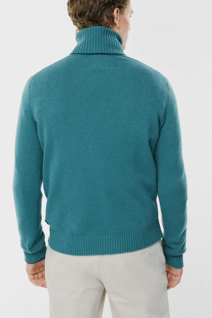 Ecoalf BRUN coltrui-100% gerecyclede wol-HEREN TRUIEN & VESTEN-Groen