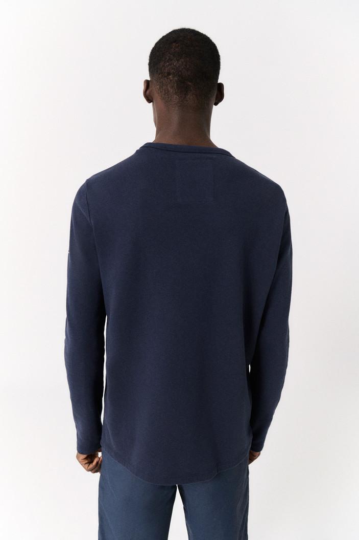 Ecoalf NORTEN sweatshirt-100% katoen-HEREN TRUIEN & VESTEN-Blauw