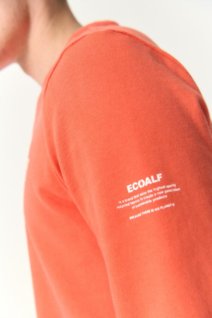 Ecoalf NORTEN sweatshirt-100% katoen-HEREN TRUIEN & VESTEN-Oranje