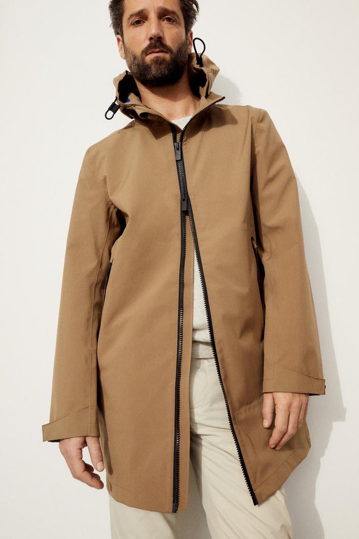 Ecoalf TOKIO jacket-100% polyester-HEREN JASSEN & JACKS-Bruin