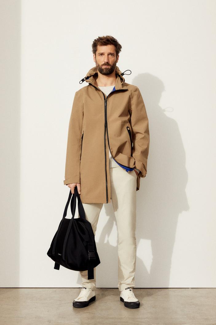 Ecoalf TOKIO jacket-100% polyester-HEREN JASSEN & JACKS-Bruin