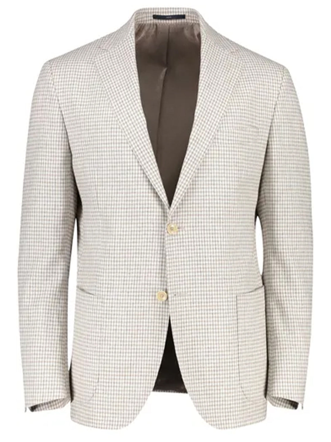 Eduard dressler colbert-36% katoen, 35% linnen, 21% wol-HEREN PAKKEN & COLBERTS-Beige